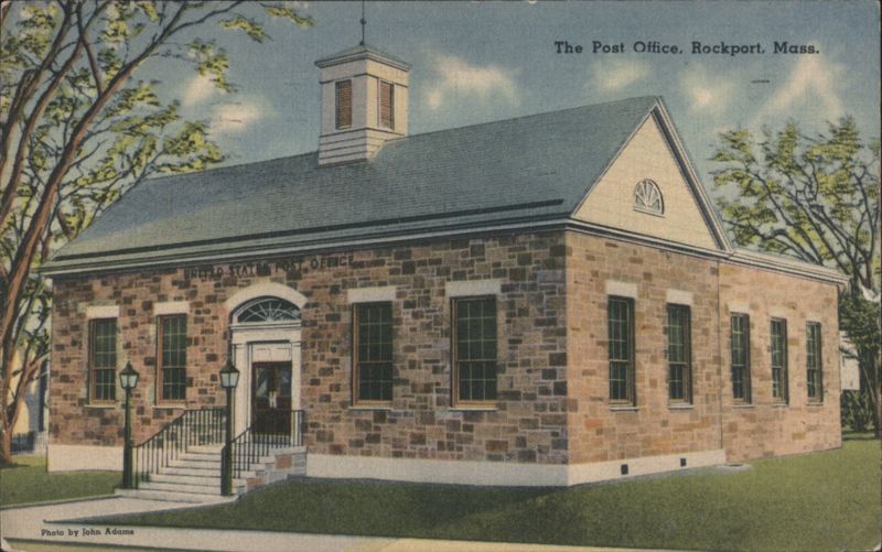 Post Office Building, Rockport, Massachusetts John Adams