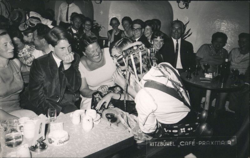 Kitzbühel Café-Praxmair Interior Scene Austria