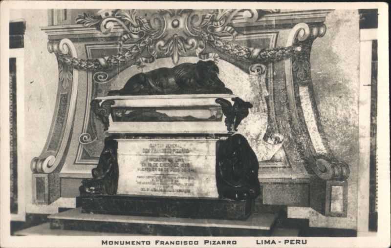 Monumento Francisco Pizarro, Lima Peru