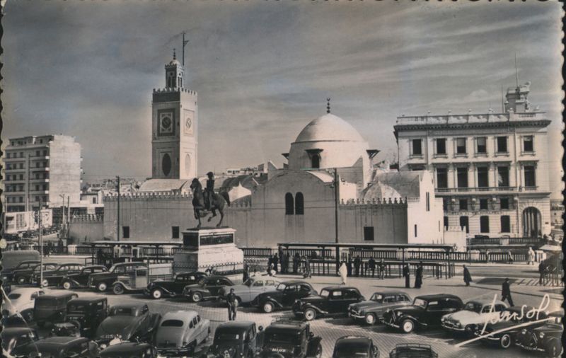 La Place du Gouvernement et la Mosquée, Algiers Algeria