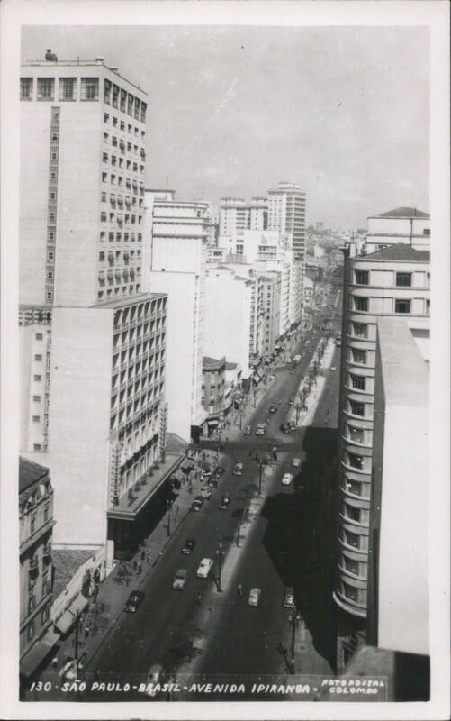 Avenida Ipiranga Cityscape, São Paulo, Brasil Brazil