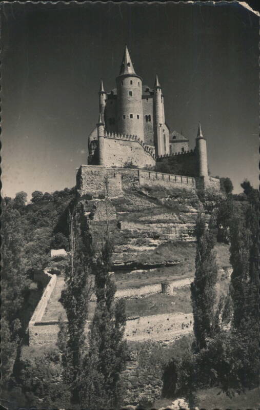 Alcázar of Segovia Castle on Rocky Outcrop Spain Daniel Antoñés Villacampa
