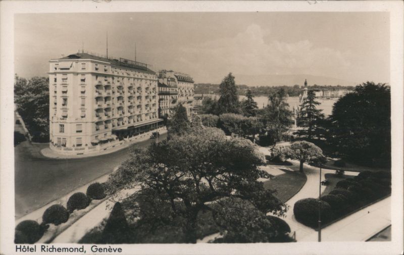 Hôtel Richemond, Geneva Switzerland