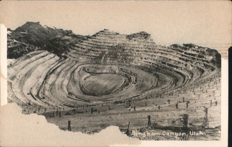 Bingham Canyon Open-Pit Mine Utah