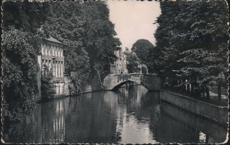 Bruges Canal, Steenhouwersdijk & Meebrug Belgium