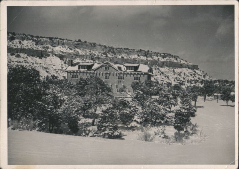 Building in Snowy Landscape Photographs & Snapshots