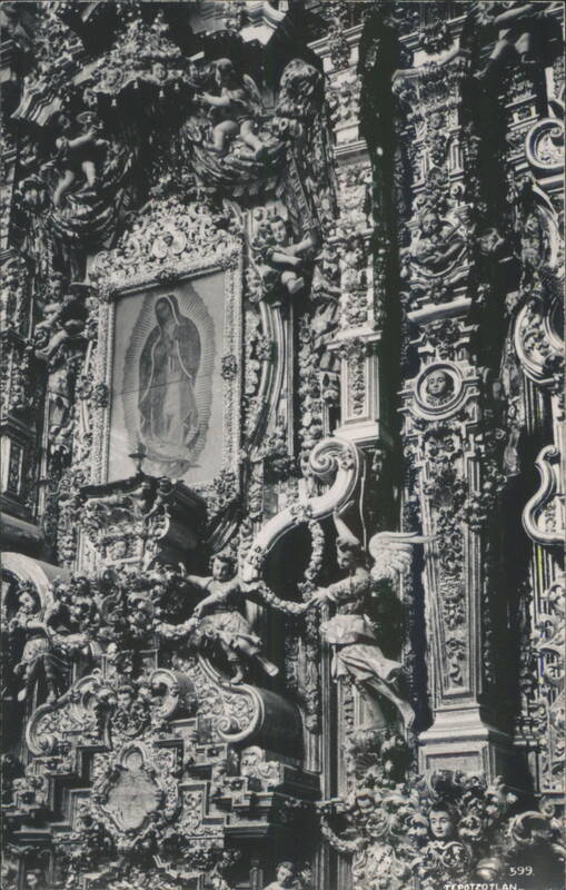Church of San Francisco Javier Facade, Tepotzotlán Mexico