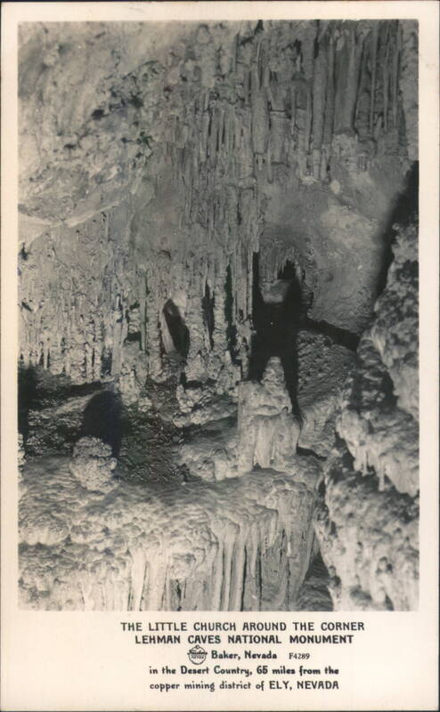 Lehman Caves National Monument, The Little Church Baker Nevada