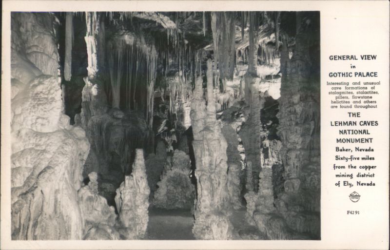 Gothic Palace, Lehman Caves National Monument Baker Nevada
