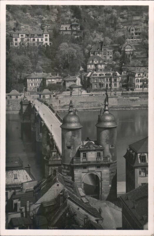Heidelberg Old Bridge & Ziegelhäuser Landstraße Germany