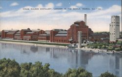 Hiram Walker Distillery, Largest in the World Postcard