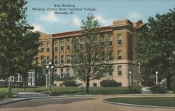 Arts Building, Western Illinois State Teachers College Postcard