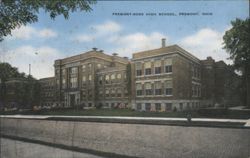 Fremont-Ross High School - Fremont, Ohio Postcard