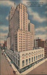 Netherland Plaza Hotel, 5th and Race Streets Postcard