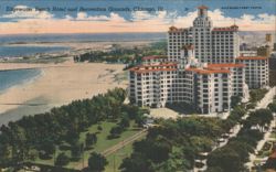 Edgewater Beach Hotel and Recreation Grounds, Chicago Postcard