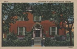 Guest House of Historic Shaker Village Postcard