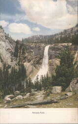 Nevada Falls Postcard