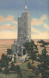 Will Rogers Shrine of the Sun, Cheyenne Mountain Postcard