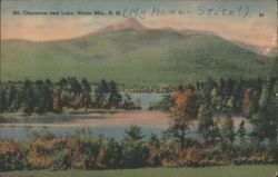 Mt. Chocorua and Lake, White Mountains Postcard