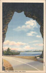 View from Cave Rock, Lake Tahoe Postcard