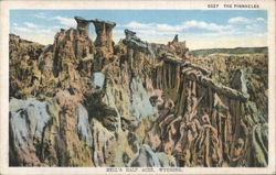 The Pinnacles, Hell's Half Acre Postcard