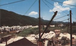 W. Rutland Marble Quarry, Vermont - Crane & Blocks Postcard