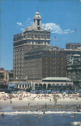 The Shelburne Hotel, Atlantic City, NJ - Beach & Boardwalk Postcard
