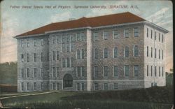 Father Baker Steele Hall of Physics, Syracuse University Postcard