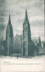 Cathedral of the Immaculate Conception, Albany Postcard