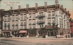 Hotel Stanwix Hall, Rome, NY Postcard