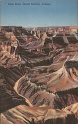 Pima Point, Grand Canyon, Colorado River View Postcard