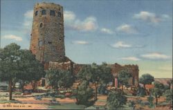Indian Watchtower, Desert View, Grand Canyon National Park Postcard
