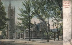 Unitarian Church, Fairhaven, MA Postcard