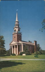 First Parish Unitarian Church, Framingham Center Postcard