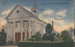 Roman Catholic Church - Hyannis, MA Postcard