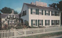 Emily Post House and Garden, Edgartown, Martha's Vineyard Postcard