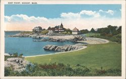East Point, Nahant, Mass. Postcard
