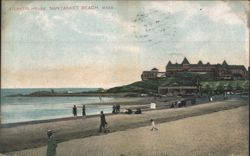 Atlantic House, Nantasket Beach, Massachusetts Postcard