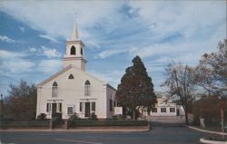 Baptist Church, Osterville Center, Cape Cod Postcard