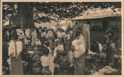 Market Scene under Large Tree, Mendoza