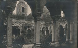 Palermo Cloister & Church of St. John of the Hermits Postcard