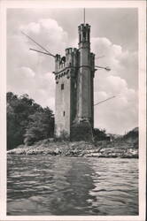 Mäuseturm bei Bingen am Rhein Postcard
