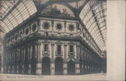 Galleria Vittorio Emanuele Ottagono, Milano Postcard