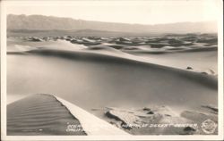 Oceans of Sand, North of Desert Center Postcard