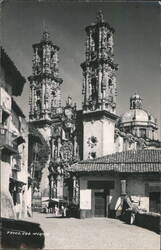 Santa Prisca Church, Taxco, Mexico Postcard