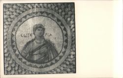 Mosaic: Personification of Soteria, 5th Century AD Postcard