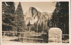 Half Dome Yosemite National Park Postcard