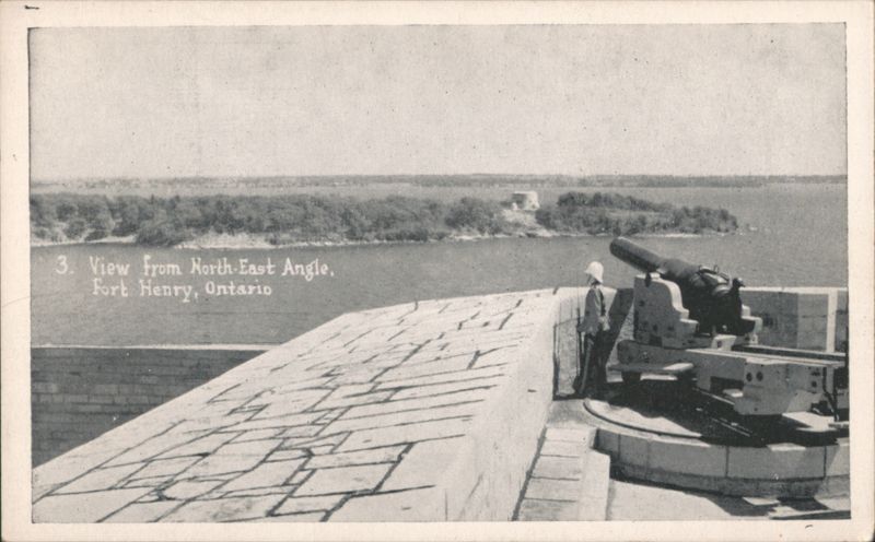 View from North-East Angle, Fort Henry, ON Canada Ontario
