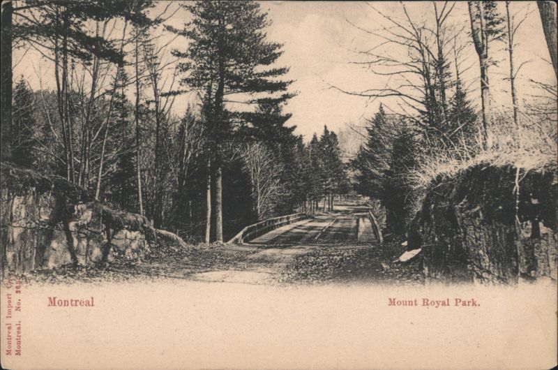 Mount Royal Park Road, Montreal QC Canada Quebec