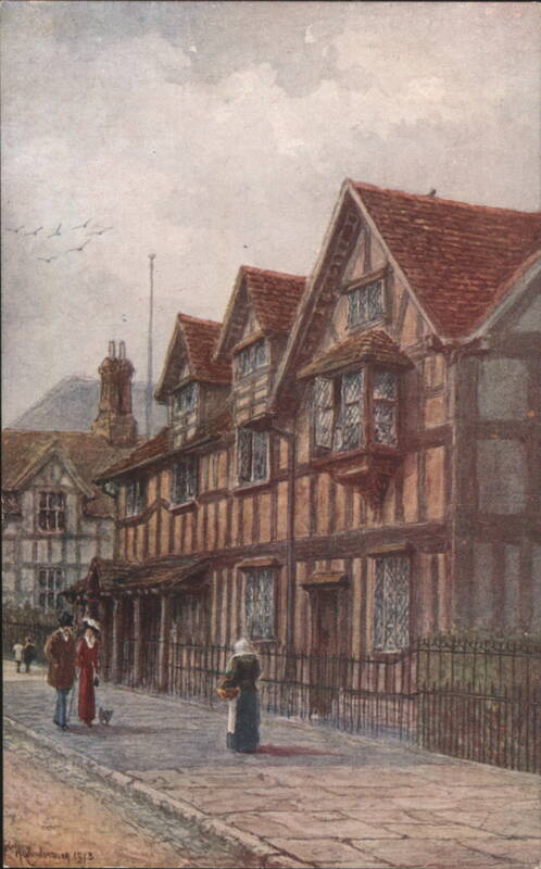 Shakespeare's Birthplace, Stratford-on-Avon England